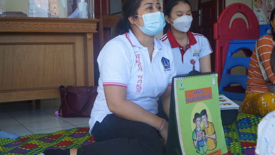 Kegiatan Kelas Ibu Balita Di Desa Kekeran