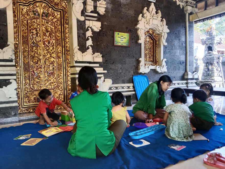 Giat Posyandu Guna Memantau Tumbuh Kembang Balita 