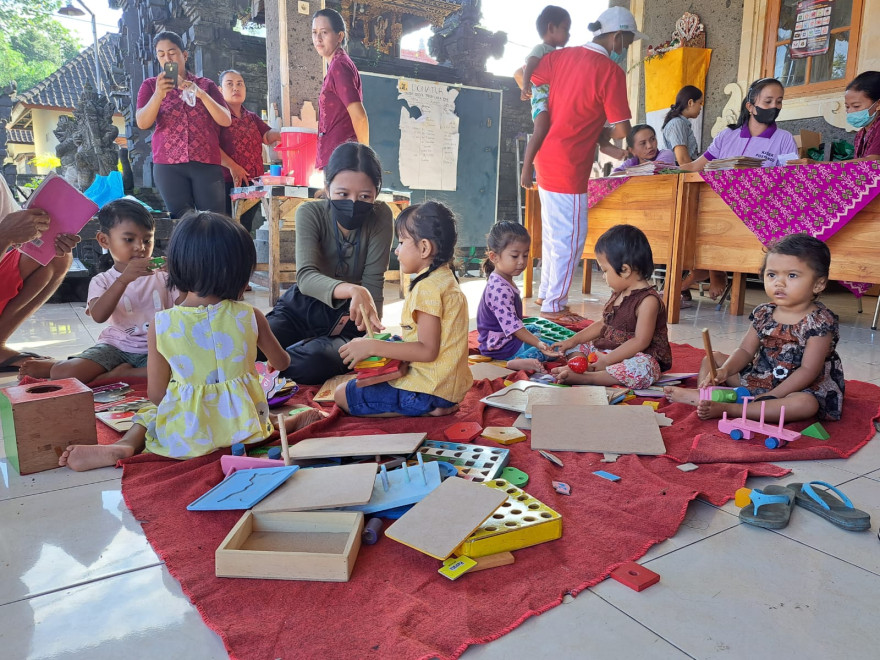 Pelaksanaan Posyandu Balita Merupakan Salah Satu Pencegahan Stunting Di Desa Kekeran