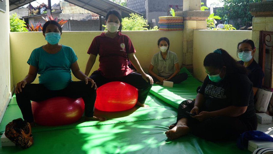Kegiatan Kelas Ibu Hamil di Desa Kekeran